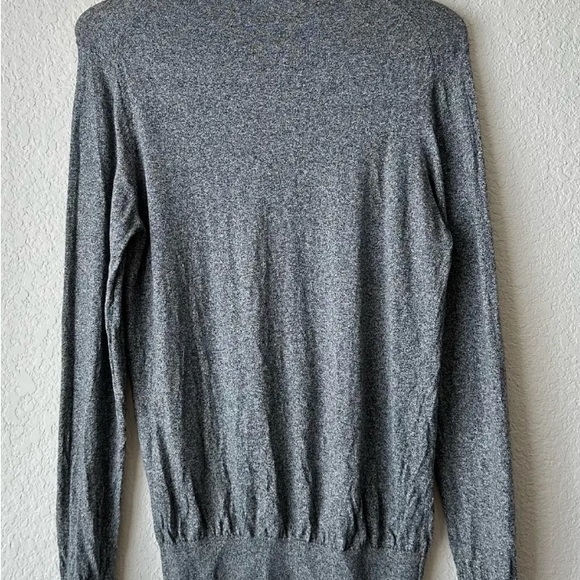 BONOBOS L/S Slim Fit Knit Crew Neck Pullover Sweater Grey Sz M - Picture 4 of 6